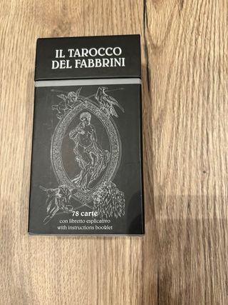 Tarocco del Fabbrini nuovo mai usato completo