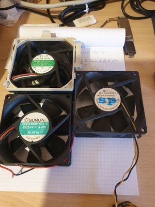 Pack nº 2: Ventiladores MIDI Narrow PC 3X varios