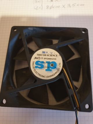 Pack nº 2: Ventiladores MIDI Narrow PC 3X varios