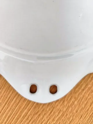 Bandeja vintage porcelana hecha a mano Portugal