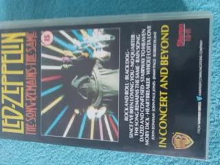 Película VHS Led Zeppelin - The Song Remains The S