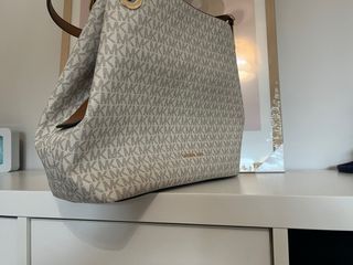 Bolso Michael Kors Blanco y Marrón