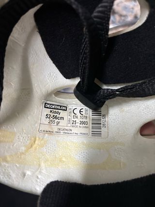 Casco infantil azul Kiddy