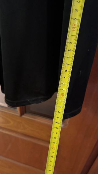 Vestido negro estilo años 50