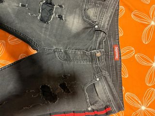 Pantalones Supreme Hombre Negros