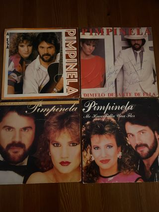 Lote 4 singles Pimpinela