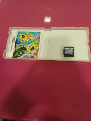 Juego Nintendo DS Bob Esponja Botes de Choque
