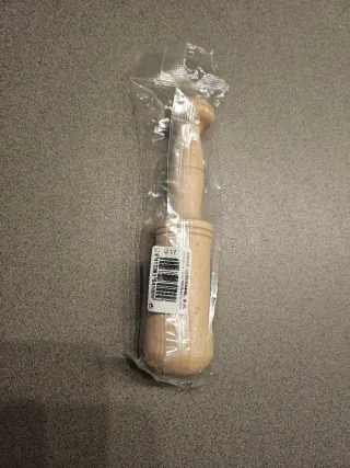 Maza de madera artesanal