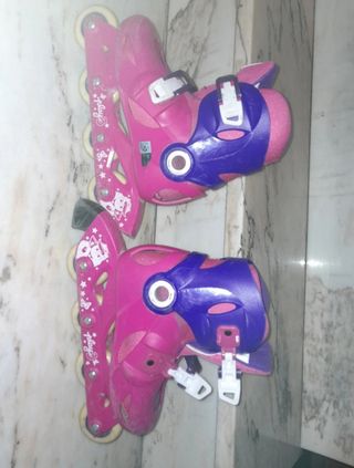 Patines Oxelo, bolsa y protecciones