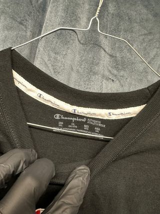 Felpa Champion XXL Donna Nera