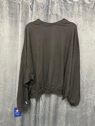 Felpa Champion XXL Donna Nera