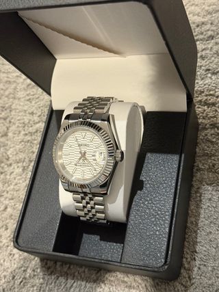 Seiko Datejust Esfera Blanca Acero Inoxidable