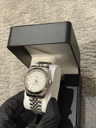 Seiko Datejust Esfera Blanca Acero Inoxidable