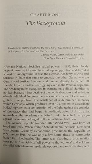 Hitler's Exiles: The German Cultural Resistance...