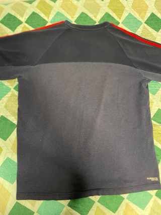 Camiseta Adidas Vintage Azul y Roja