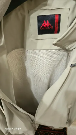 Giubbotto uomo primaverile Robe di Kappa grigio