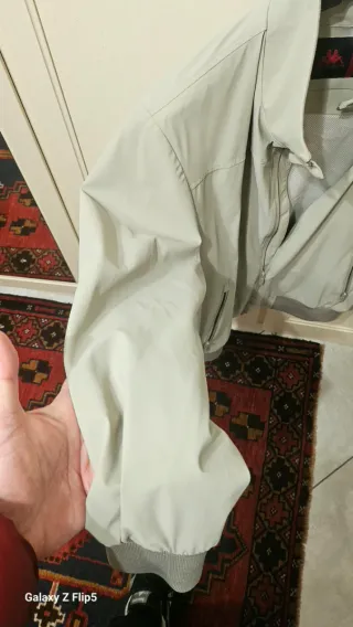 Giubbotto uomo primaverile Robe di Kappa grigio