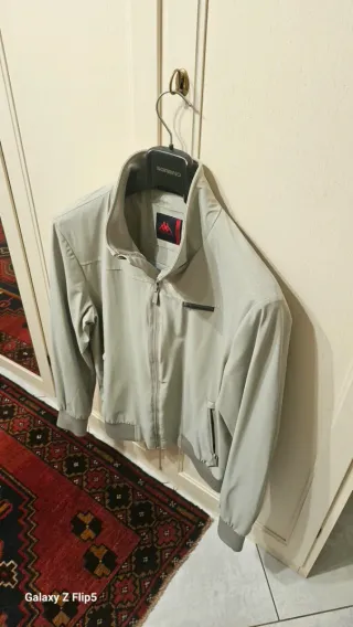 Giubbotto uomo primaverile Robe di Kappa grigio
