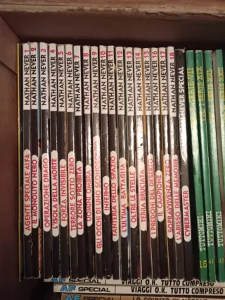 Nathan Never dal numero 1 al 18 + extra