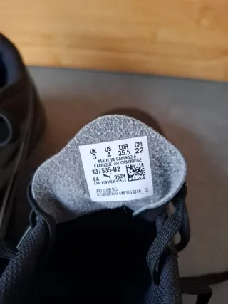 Sneakers da futsal Puma nere per bambini