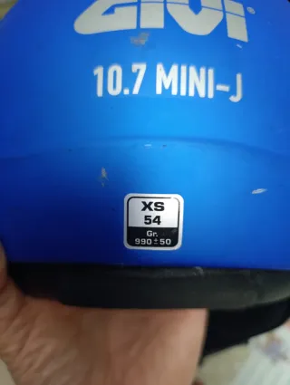 Casco Jet GIVI Azul con pantalla Talla XS