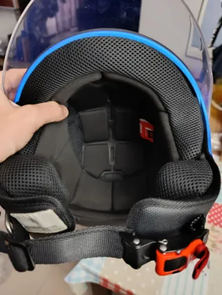 Casco Jet GIVI Azul con pantalla Talla XS