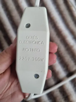 Manta eléctrica LAR cama matrimonio 200×160