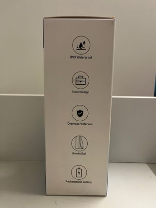 Irrigador Dental Portátil Leominor Negro