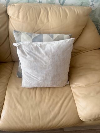 Divano in pelle Natuzzi Beige