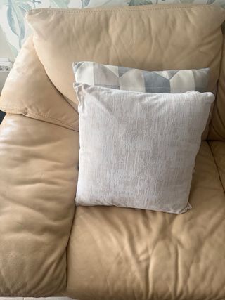 Divano in pelle Natuzzi Beige