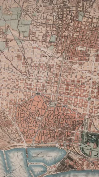 Mapa Barcelona 1891 (Copia)