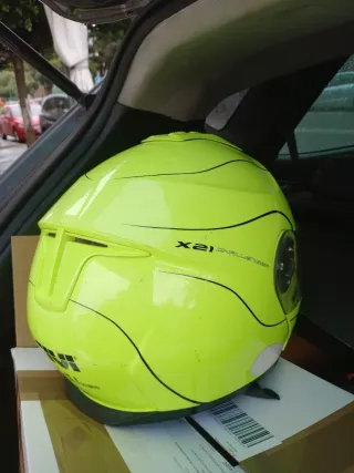 Casco Modular Givi Amarillo Neón talla L