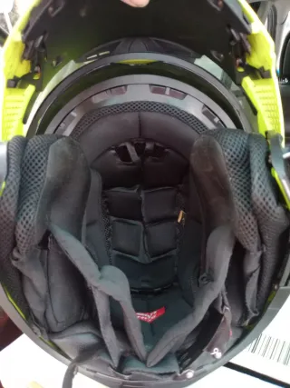 Casco Modular Givi Amarillo Neón talla L