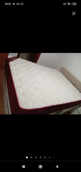 Canapé abatible con colchón