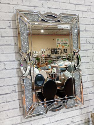 Espejos Decorativos Plateados