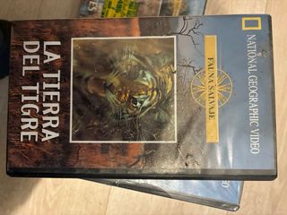 Lote 11 VHS National Geographic (Español)