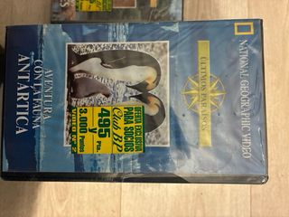 Lote 11 VHS National Geographic (Español)