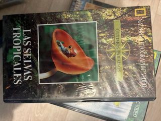Lote 11 VHS National Geographic (Español)