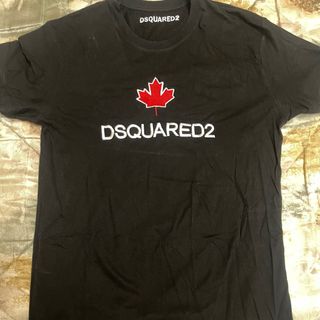 T-shirt Dsquared2 con foglia d'acero