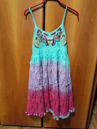 Vestitino estivo pizzo sfumato