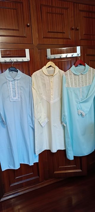 Lote 3 camisones vintage