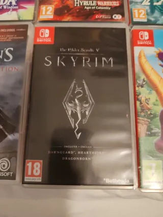 Juegos Nintendo Switch: Fire, zelda etc