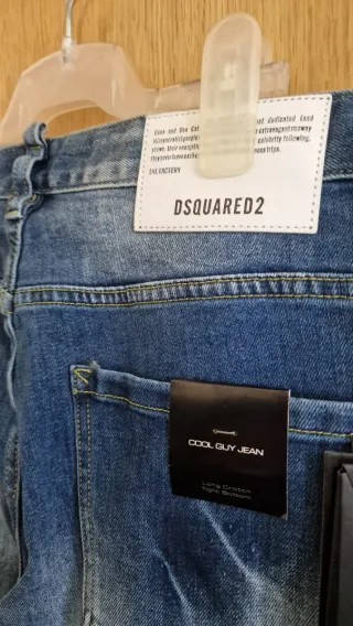Pantalones pitillo DSQUARED2 azules