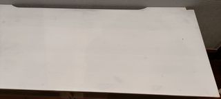 Mueble TV madera blanco