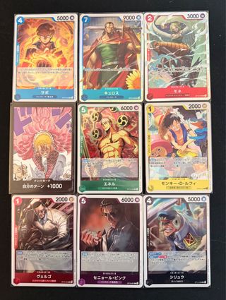 Set 26 Cartas One Piece OP10 Japonés