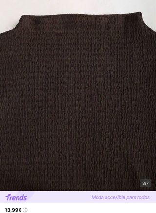 Vestido marrón ajustado