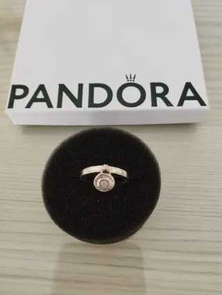 Anillo Pandora Plata con Colgante