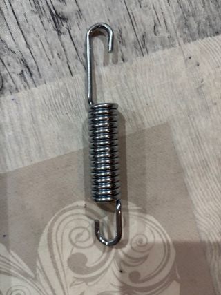 Pata de cabra negra para moto