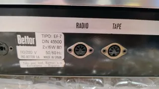 Tocadiscos Dual Bettor EF 7