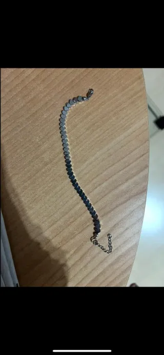 Cavigliera cuori indossata una volta